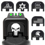 3D Punisher Laser Magwell Rear Cover Slide Back Plate for Glock Gen 5